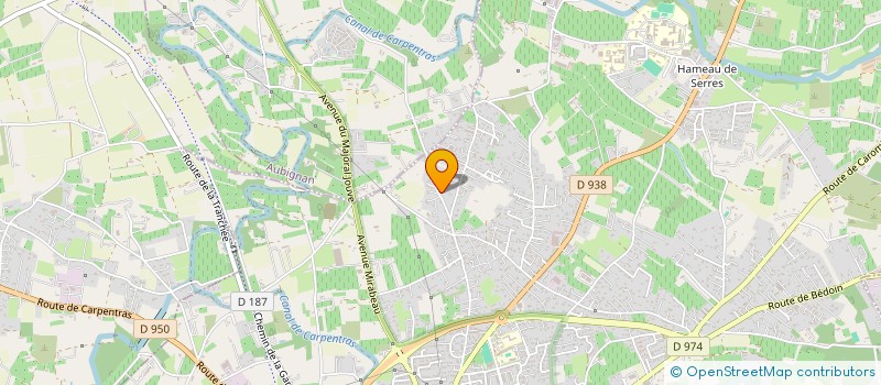 localisation de l'entreprise FLAMENT MOTO à CARPENTRAS