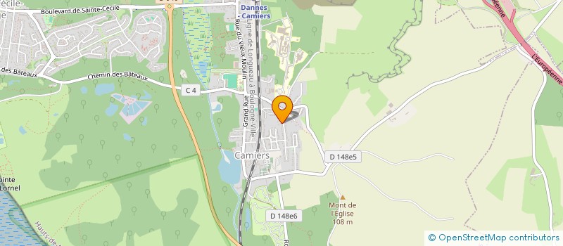 localisation de l'entreprise FLAMEO  CAMIERS