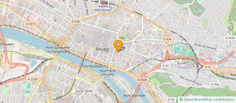 localisation de l'entreprise FLAMERON à ROUEN