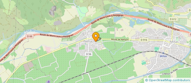 localisation de l'entreprise FLAMES AND CO  NEFIACH