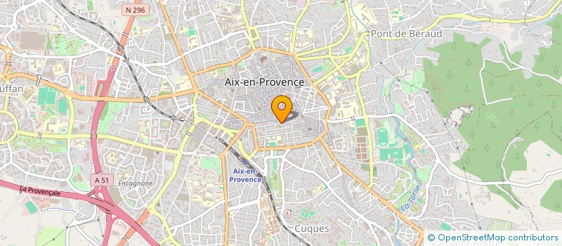 localisation de l'entreprise FLAMICE  AUBAGNE