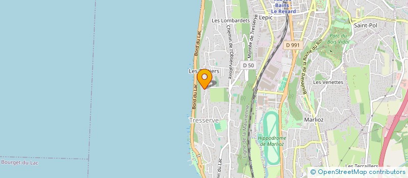 localisation de l'entreprise FLAMILLY  TRESSERVE