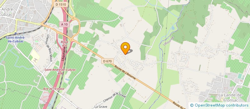 localisation de l'entreprise FLAMINGCO SAS à SAINT-ANDRE-DE-CUBZAC