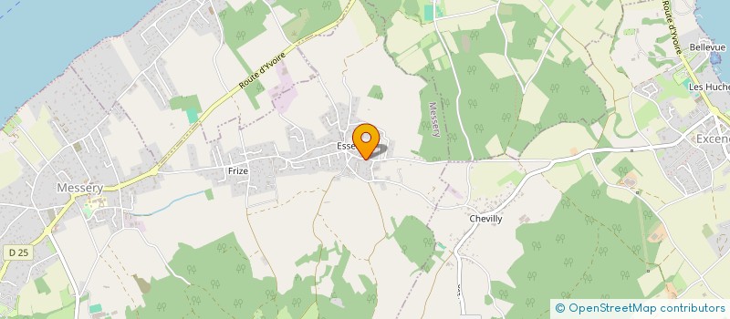 localisation de l'entreprise FLAMINGO  MESSERY