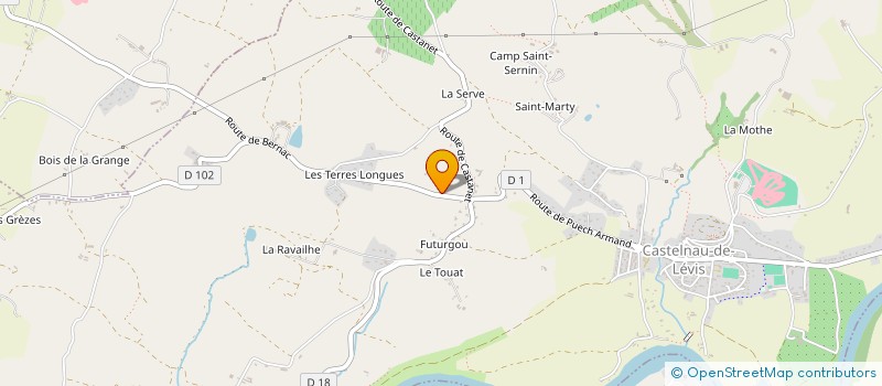 localisation de l'entreprise FLAMINGO  CASTELNAU-DE-LEVIS