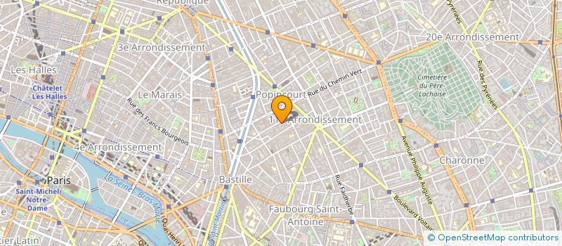 localisation de l'entreprise FLAMINGO FILTER  PARIS