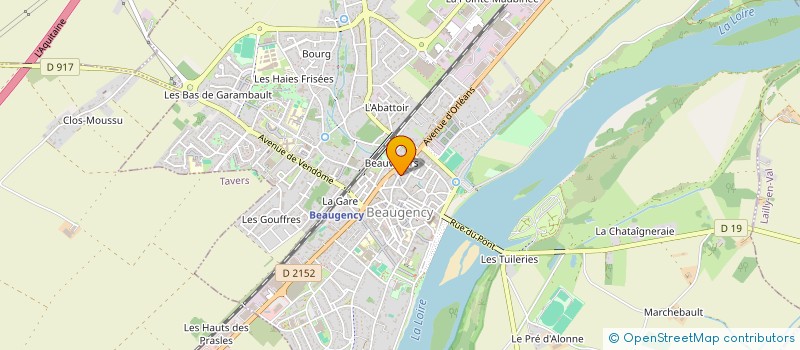 localisation de l'entreprise FLAMINGO PIZZA 45 à BEAUGENCY