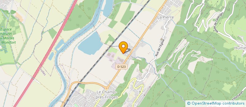 localisation de l'entreprise FLAMINGOS  LE CHAMP-PRES-FROGES