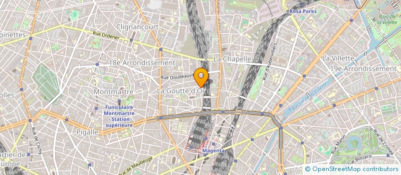 localisation de l'entreprise FLAMINGOS WORLD  PARIS