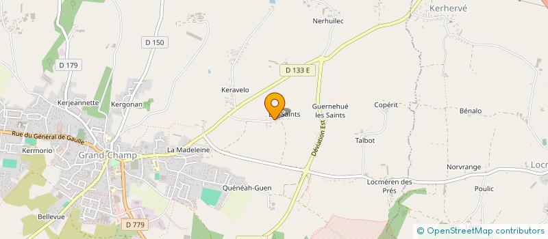 localisation de l'entreprise FLAMJEVOUSAIME  GRAND-CHAMP