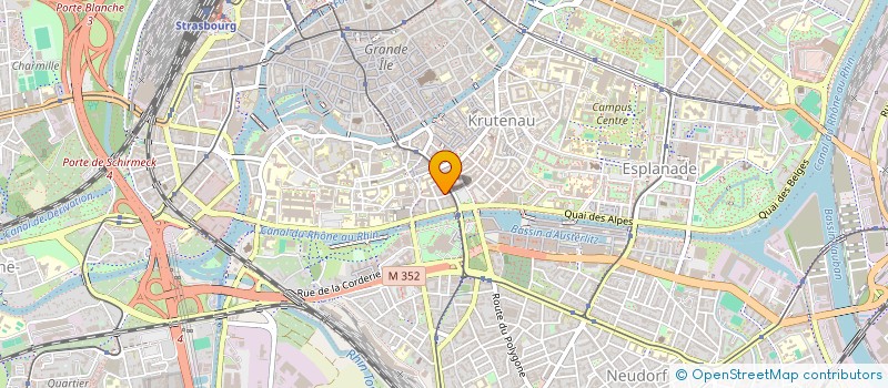 localisation de l'entreprise FLAMM ET CO à STRASBOURG