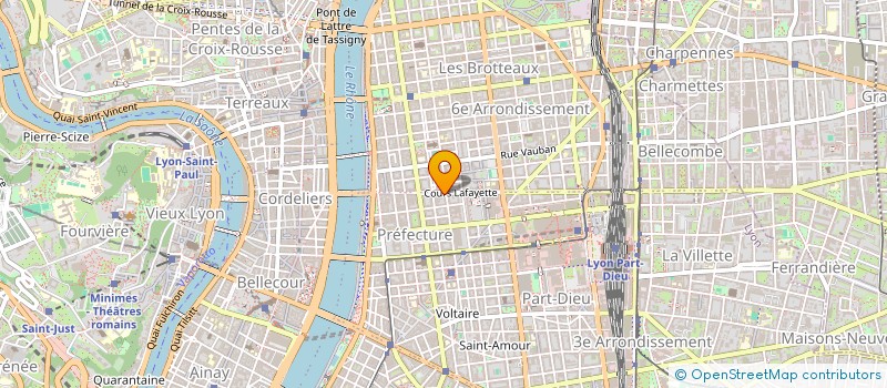localisation de l'entreprise FLAMME à LYON