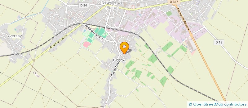 localisation de l'entreprise FLAMME  SAVIGNY-LEVESCAULT