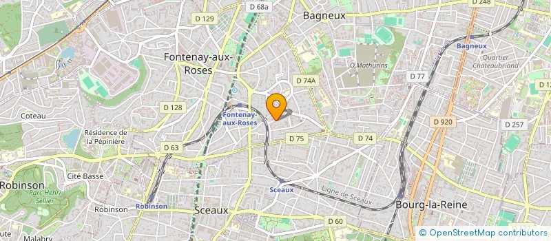 localisation de l'entreprise FLAMME D'ESPOIR FRANCE HAITI à FONTENAY-AUX-ROSES