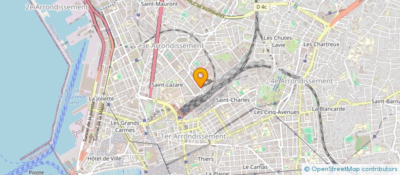 localisation de l'entreprise FLAMME D EVEIL à MARSEILLE
