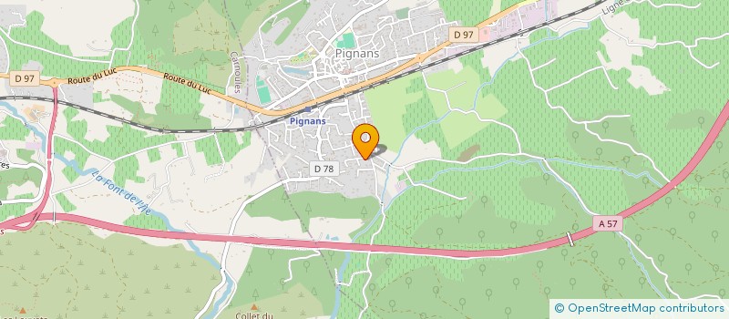 localisation de l'entreprise FLAMME DES NEIGES  PIGNANS