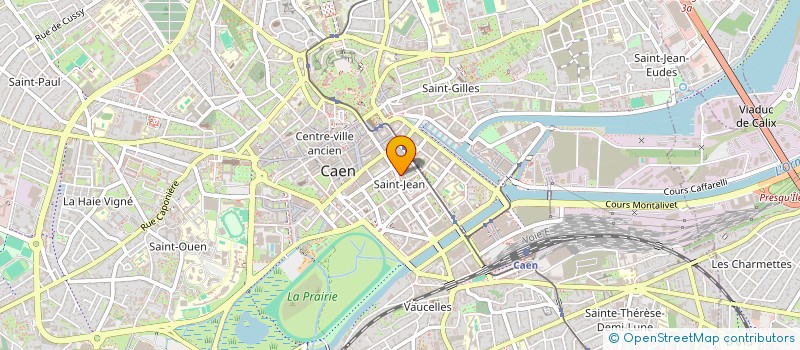 localisation de l'entreprise FLAMME DESIGN à CAEN