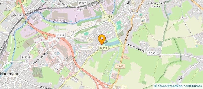 localisation de l'entreprise FLAMME ENVIRONNEMENT à LOUVROIL