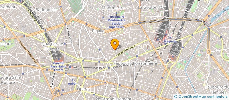 localisation de l'entreprise FLAMME FILMS  PARIS