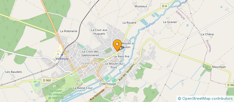 localisation de l'entreprise FLAMME MAGEKAPI POUR LES ENFANTS DU MONDE à VALENCAY
