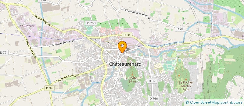 localisation de l'entreprise FLAMME SECURIT à CHATEAURENARD