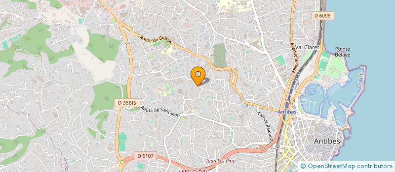 localisation de l'entreprise FLAMMES TRIBALES à ANTIBES