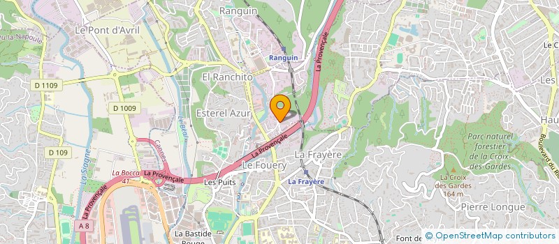 localisation de l'entreprise FLAMRENOV à LE CANNET