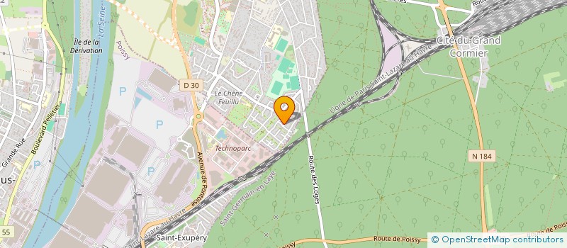 localisation de l'entreprise FLAMS CONSULTING  ACHERES