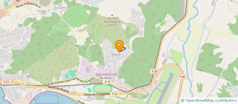 localisation de l'entreprise FLANAROM à AJACCIO