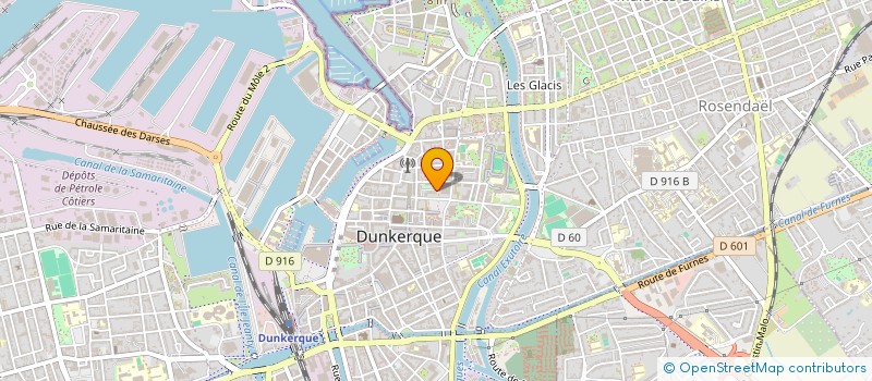 localisation de l'entreprise FLANBAR à DUNKERQUE