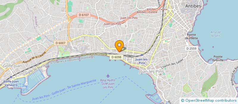 localisation de l'entreprise FLANDERS à ANTIBES