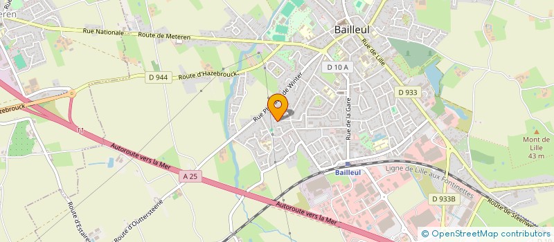 localisation de l'entreprise FLANDERS TECHNO à BAILLEUL