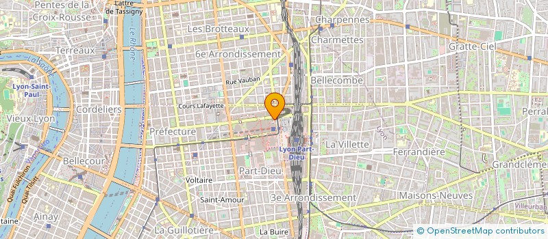 localisation de l'entreprise FLANDIS à LYON