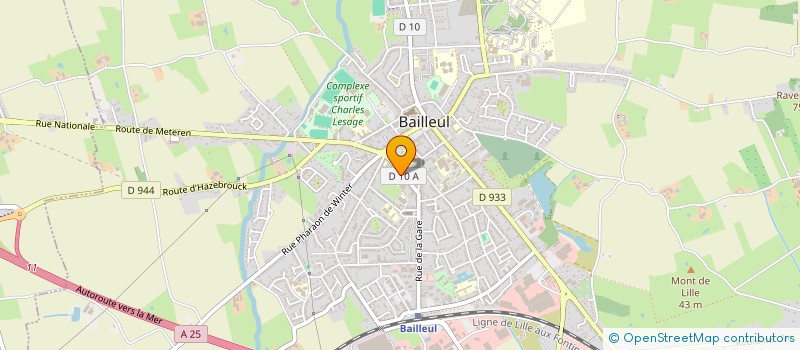 localisation de l'entreprise FLANDR'EVENTS à BAILLEUL