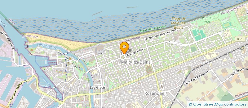 localisation de l'entreprise FLANDRE 24 à DUNKERQUE