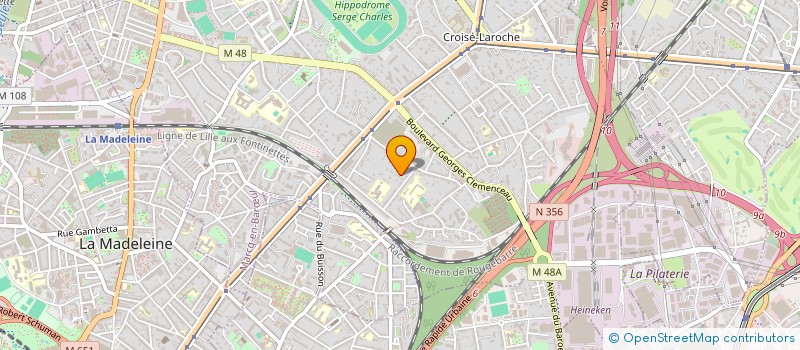 localisation de l'entreprise FLANDRE à MARCQ-EN-BARŒUL