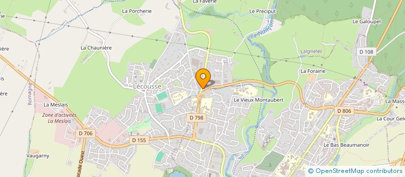 localisation de l'entreprise FLANDRE  LECOUSSE