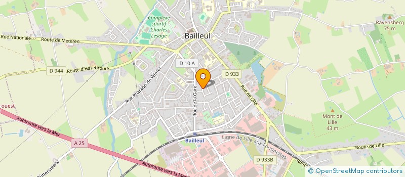 localisation de l'entreprise FLANDRE COMMUNICATION à BAILLEUL