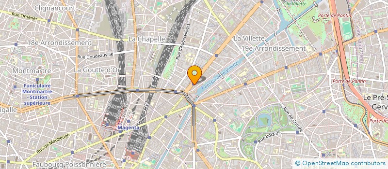 localisation de l'entreprise FLANDRE EXPORT  PARIS