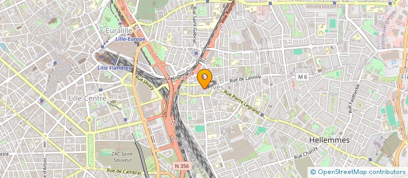 localisation de l'entreprise FLANDRE LOCATION VEHICULES à LILLE