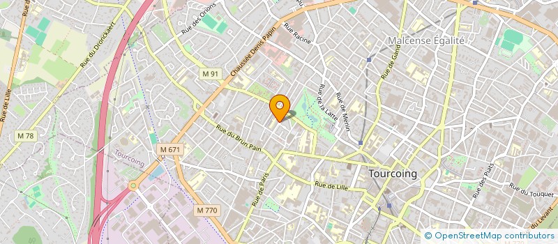 localisation de l'entreprise FLANDRE PESAGE à TOURCOING