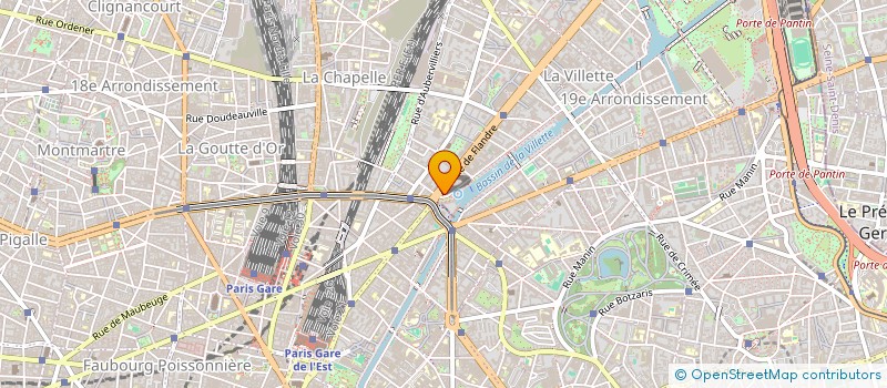 localisation de l'entreprise FLANDRE PRESS  PARIS