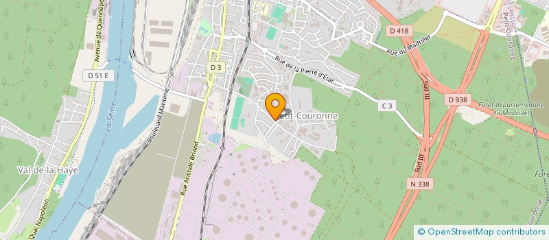 localisation de l'entreprise FLANDRE SARL à PETIT-COURONNE