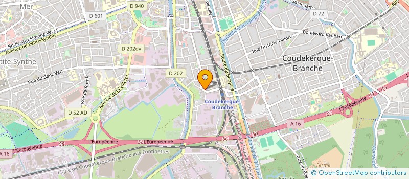 localisation de l'entreprise FLANDRE SECURITE PROTECTION à COUDEKERQUE-BRANCHE