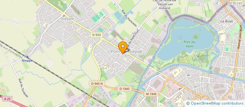 localisation de l'entreprise FLANDRE VTT NIEPPE  NIEPPE