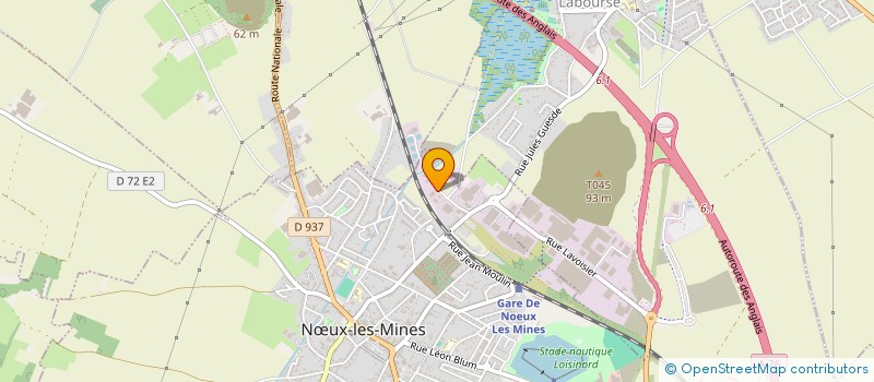 localisation de l'entreprise FLANDRES ARTOIS SERIGRAPHIE  NUX-LES-MINES