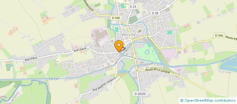 localisation de l'entreprise FLANDRES AUTOMOBILE HOLDING  MERVILLE