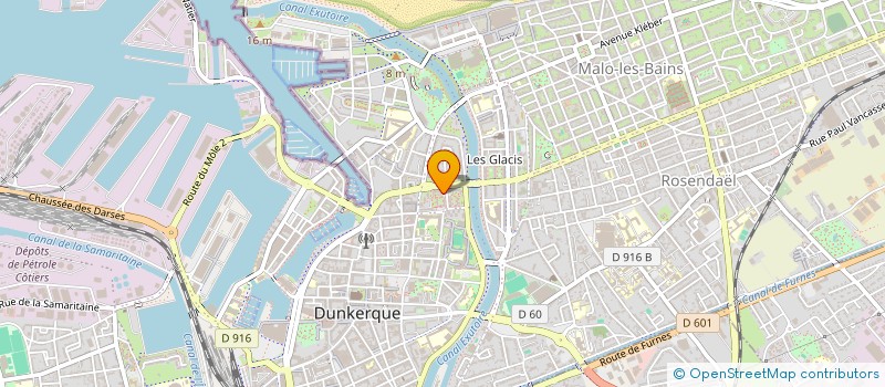 localisation de l'entreprise FLANDRES BATIMENT à DUNKERQUE