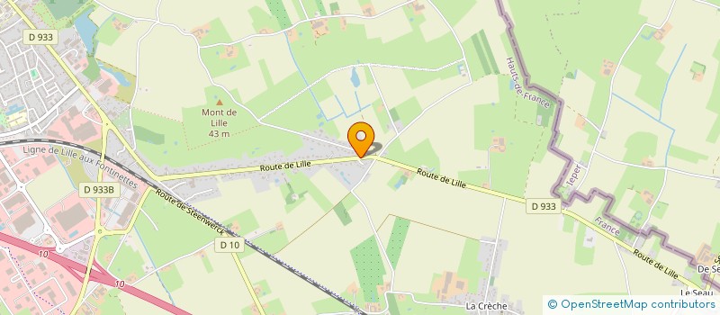 localisation de l'entreprise FLANDRES BIKES à BAILLEUL
