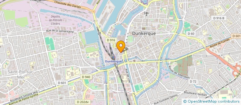 localisation de l'entreprise FLANDRES EQUIPEMENT SARL à DUNKERQUE